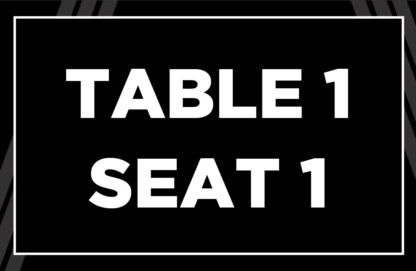 Seating Cards